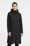 Softshellparka ICEPEAK "ACKERLY", Damen, Gr. 36, basic schwarz, Obermaterial: 100%