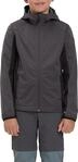 Outdoorjacke MCKINLEY "JU.-UNTERJACKE ABE LT B", Jungen, Gr. 128, anthrazit, schwarz