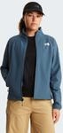 Softshelljacke THE NORTH FACE "W TEK APPROACH JACKET", Damen, Gr. L, granite...