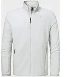 Fleecejacke SCH&Ouml;FFEL "Fleece Jk Style Ash MNS", Herren, Gr. 50, wei&szlig; (9000, grau),