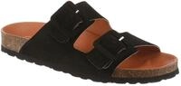 Pantolette VERBENAS "Randell Velour", Damen, Gr. 37, schwarz, Veloursleder,...