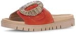 Pantolette GABOR "Pantolette", Damen, Gr. 42, rot, Schuhe Pantolette