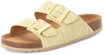 Tamaris Pantolette Sommerschuh, Hausschuh, Schlupfschuh mit floraler Pr&auml;gung