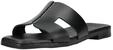 Pantolette OH MY SANDALS "Oh My Sandals Pantoletten Leder", Damen, Gr. 41, schwarz,