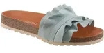 Pantolette VERBENAS "Rocio Roda", Damen, Gr. 37, himmelblau, Veloursleder,...