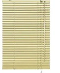 Jalousie GARDINIA "Aluminium-Jalousie 25 mm" Gr. 3, beige, B:140cm H:175cm,