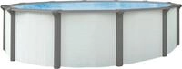 KWAD Rundpool "Green line Evolution" 4,6x1,32 white- design Folie in blau, sand oder