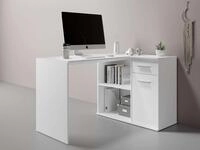 Home affaire Eckschreibtisch "Macon" Computertisch mit vielen...