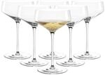 LEONARDO Champagnerglas "Champagnerschalen Puccini 350 ml 6er Set transparent"