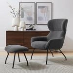 SalesFever Sessel "Orlando Bequemer Sessel zum Entspannen" Set, 2 Stk. tlg. mit Bezug