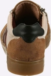 Sneaker HEINE, Damen, Gr. 36, sand, camel, gemustert, Glattleder, Leder,...
