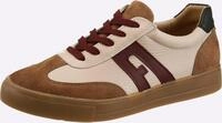 Sneaker HEINE, Damen, Gr. 36, sand, camel, gemustert, Glattleder, Leder,...