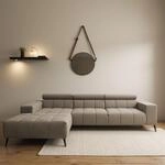 DOMO collection Ecksofa "Trento L-Form, mit Kufenfu&szlig; oder Einzelfu&szlig;" whlw.