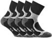 Rohner Socks Kurzsocken "Socken Running Quarter 2-er pack 4er Pack"