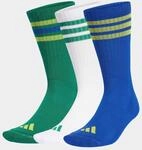 Funktionssocken ADIDAS PERFORMANCE "3-STREIFEN, KN&Ouml;CHELLANG, MIT POLSTERUNG,