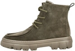 Schn&uuml;rstiefelette PAUL GREEN "Paul Green Stiefelette Veloursleder", Damen, Gr....