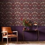 WILLIAM MORRIS AT HOME Vliestapete "Strawberry Thief" Retro texturiert Design Tapeten