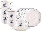 Espressotasse VILLEROY & BOCH "Espressotassen mit Untertassen Vieux Luxembourg...