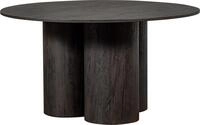 WOOOD Esstisch "Oona" runde Form, deutlich sichtbarer Holzmaserung, H 75 cm x...