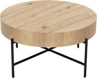 Stolkom Couchtisch "Antonia Couchtisch &Oslash;/H 80x42 cm" 1 Stk. tlg. Durchmesser 80,