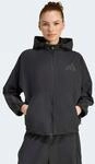 Sweatjacke ADIDAS SPORTSWEAR "ADIDAS Z.N.E. WOVEN ORIGINALS", Damen, Gr. M, schwarz,