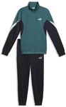 Jogginganzug PUMA "Essentials Block Trainingsanzug Herren", Herren, Gr. S, emerald