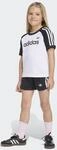 Trainingsanzug ADIDAS ORIGINALS "SPRINTER SET MIT UND", Jungen, Gr. 116, wei&szlig;,