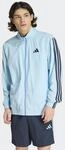 Rollkragenpullover ADIDAS SPORTSWEAR "M 3S WV TT WC", Herren, Gr. L, icey blau, night
