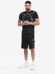 Freizeitanzug LONSDALE "BEWICK", Herren, Gr. XXL, schwarz, silber, Obermaterial: 100%