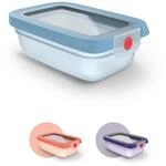 Emsa Frischhaltedose "oneClick" verschlossen mit nur 1 x Klick, 100% dicht, made in