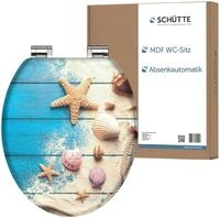 Sch&uuml;tte WC-Sitz "BEACH AND WOOD" Toilettendeckel, mit Absenkautomatik