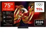 TCL Mini-LED-Fernseher "75C8LX1", Energieeffizienz: D (A-G), schwarz, 75 &prime;&prime;,