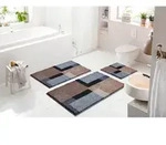 Badematte GRUND Gr. 3, grau (taupe), rechteckig (70cm x 120cm ), 1 Stk., Badematten,
