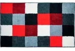Badematte GRUND Gr. 4, rot, rechteckig (70cm x 120cm ), 1 Stk., Badematten, Badematte