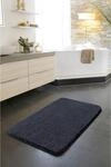 Badematte GRUND Gr. 7, grau (dunkelgrau), rechteckig (80cm x 140cm ), 1 Stk.,