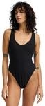 Badeanzug BILLABONG "Tanlines Halter One-Piece", Damen, Gr. L, schwarz,