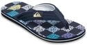 Zehentrenner QUIKSILVER "MOLOKAI LAYBACK 26", Herren, Gr. 43, blau (next gen),