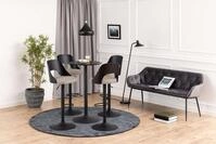 ACTONA GROUP Barhocker "Lucy Barstuhl, Fussst&uuml;tze, Drehbar, H&ouml;henverstellbar,"