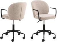 ACTONA GROUP Schreibtischstuhl "Patricia" () Schreibtischstuhl, beige 60, 5 Stern