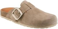 Clog VERBENAS "RIO SERRAJE", Damen, Gr. 37, beige, Veloursleder, unifarben,...