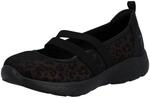 Ballerina RIEKER, Damen, Gr. 36, schwarz, Textil, Schuhe Ballerina, Slipper,
