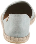 Espadrille VERBENAS, Damen, Gr. 37, himmelblau, Veloursleder, unifarben, Schuhe