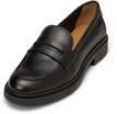 Loafer MARC O'POLO "aus edlem Rindleder", Damen, Gr. 38, schwarz, Obermaterial: 100%