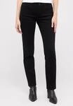 5-Pocket-Jeans ANGELS "DOLLY 3.0", Damen, Gr. 40, L&auml;nge 28, schwarz, Denim/Jeans,