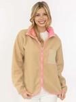 Zwillingsherz Kapuzensweatjacke ""Classic"" kuscheliges Teddy-Fleece,