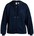 Sweatshirt ROXY "Surfing By Daylight", Damen, Gr. XL, anthrazit, Obermaterial: 68%