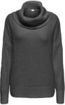 Rollkragenpullover ONLY "ONLAZU LS COWLNECK KNT", Damen, Gr. XS, dunkelgrau...