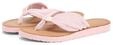 Zehentrenner TOMMY HILFIGER "TH LTR FOOTBED SUMMER SANDAL", Damen, Gr. 35, rose,