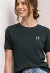 Kurzarmshirt STREET ONE, Damen, Gr. 34, deep bound gr&uuml;n, Jersey, Obermaterial:...