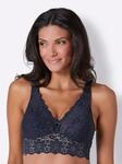 B&uuml;gelloser BH MISS MARY, Damen, Gr. 75, Cup A, blau (dunkelblau), 48% Polyamid, 46%
